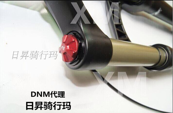 DNM BURNER-RC biforca de suspensão de câmara de ar dupla para bicicleta de montanha, bicicleta mtb 7