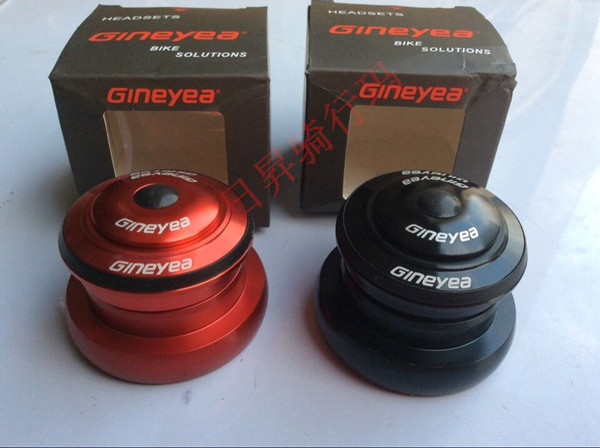 Bicicleta GINEYEA cnc porta-auriculares externos superior 1-1/8 "inferior 1-1/2" para 44mm quadro 1