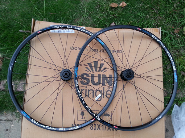 SunRingle Blackflag comp mountain bike conjunto de rodas sem tubo mtb rodas de bicicleta conjunto de rodas 0