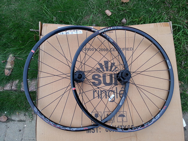 SunRingle Blackflag comp mountain bike conjunto de rodas sem tubo mtb rodas de bicicleta conjunto de rodas 1