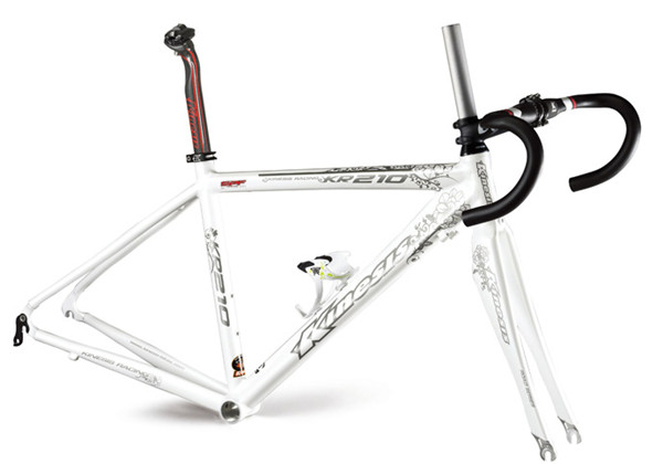 Superlight Alumínio Bike Frame Lady Aero Road Bike Frame+Fork set KR210L Mulheres 1,4kg 2