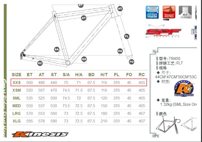 Quadro de bicicleta de alumínio de corrida AERO 700C ROAD BIKE AL7046/K7 AERO FRAME+Fork TR450 2