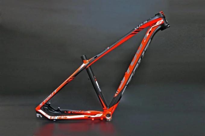 29er XC Mountain Bike Frame Hardtail Alumínio liga mtb 29 "bicicleta refletora cônica 3