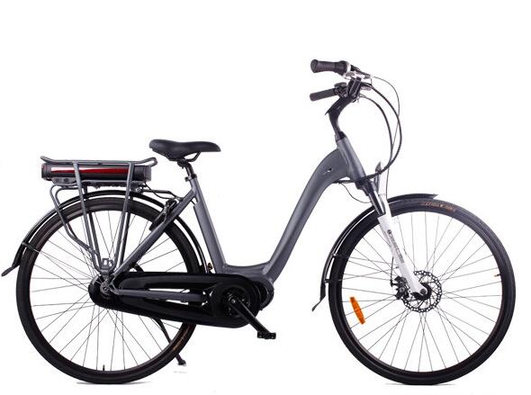 Bicicleta de cidade elétrica certificada Ec com sistema de motor Bafang Mid Drive 0