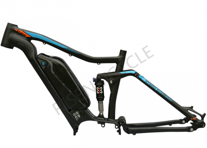 Boost 27.5er Estrutura de bicicleta elétrica w/ Bafang 1000w Suspensão de liga de alumínio Mtb E-Bike 2