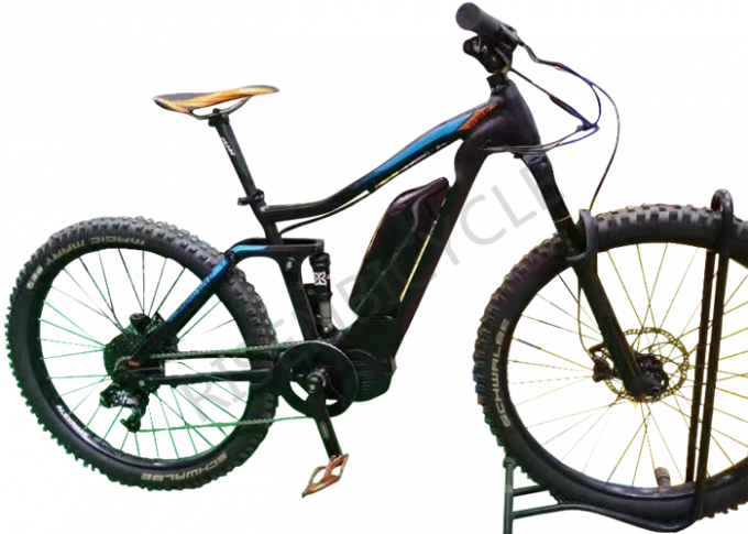 Boost 27.5er Estrutura de bicicleta elétrica w/ Bafang 1000w Suspensão de liga de alumínio Mtb E-Bike 5