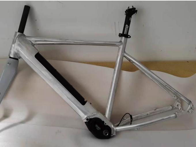 700c alumínio estrutura de bicicleta elétrica motorizado Bafang m800 kit de bicicleta de estrada de cascalho 1