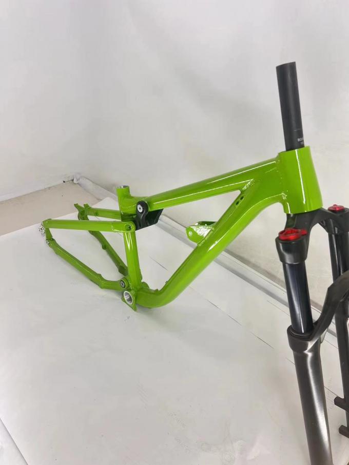 26er Junior Full Suspension Mountain Bike Frame XC/Trail Softtail Mtb Bicicleta 13,5 polegadas 1