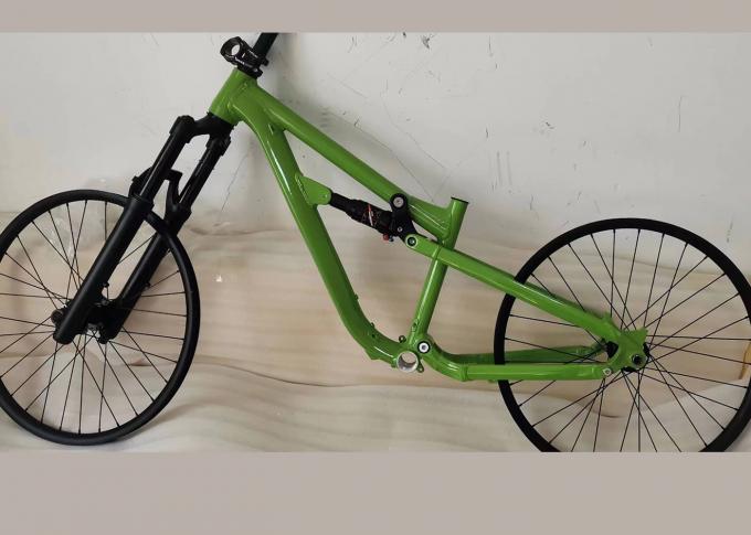 26 polegadas Junior xc / trilha Full Suspensão Mountain Bike Frame Softtail Mtb Bicicleta 1