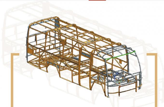 7m 21 assentos Diesel Minibus Toyota Coaster Passageiro Van Microbus RHD 4