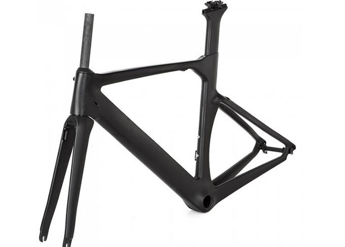 700c Estrada Carbon Bike Frame Racing 1150kg OEM Matte/Glossy Full Carbon com garfo 1